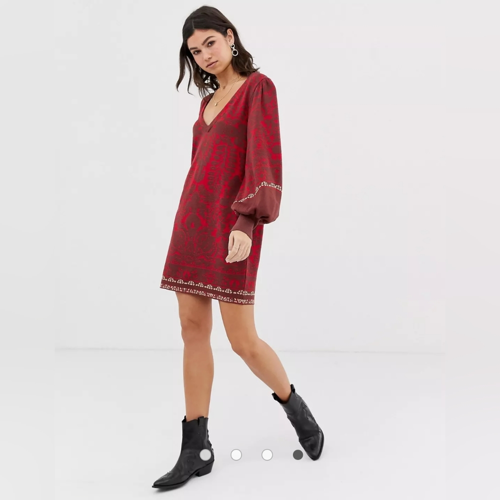 Free People Music And Lyrics Mini Dress